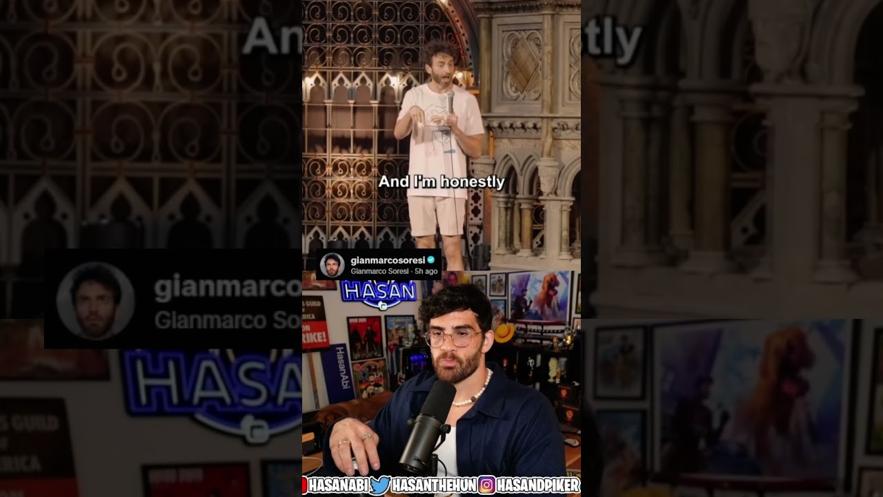 Hasan Piker reacts to Gianmarco Soresi