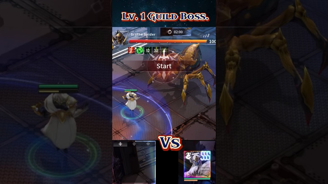 Kareolis vs Level 1. Guild Hunt Boss. 