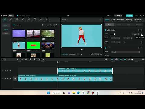 How to Make Ghost Zoom Effect on CapCut PC Edit