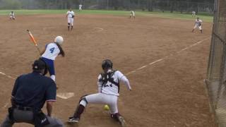 Valentina Perrone (2019 Grad) Fastpitch Softball Catching Video Highlights screenshot 5