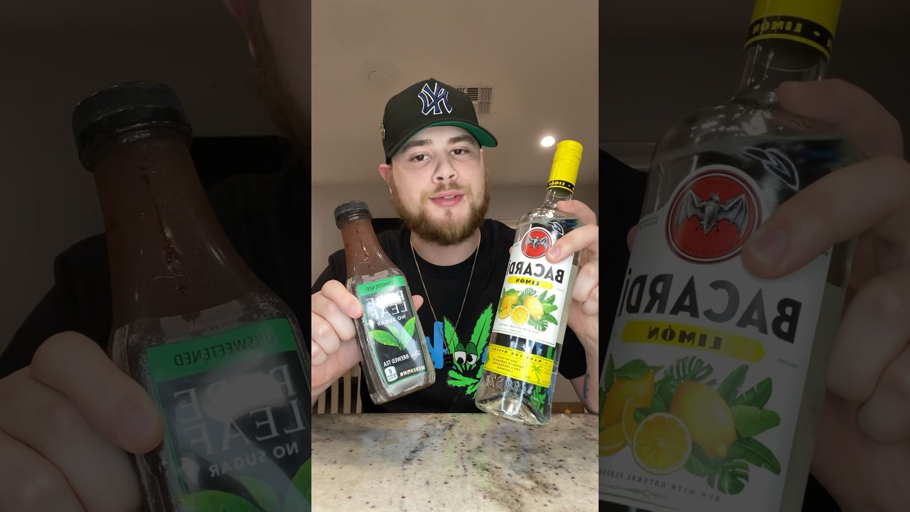 Bacardi Limon & Iced Tea