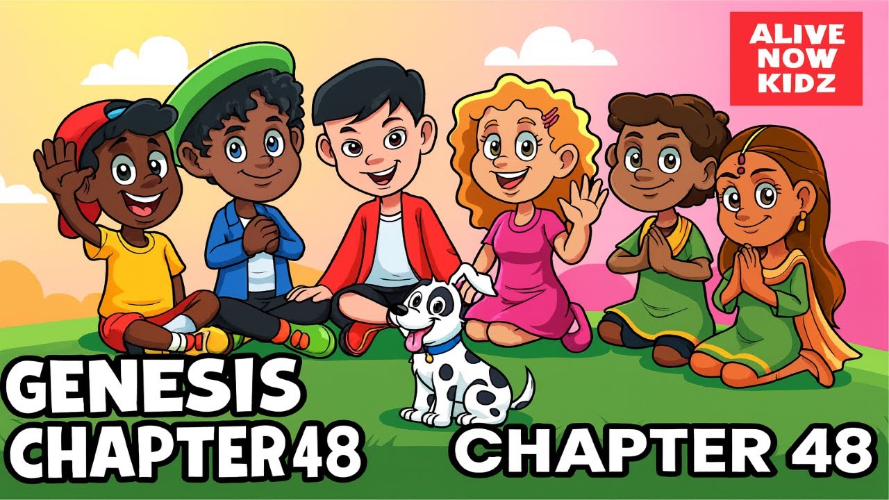 🙌Genesis 48 – Jacob Blesses His Grandsons | Alive Now Kidz