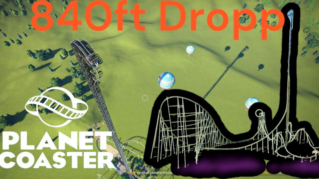840ft | 254m Realistic Dropp - Gerstlauer amusement Rides Coaster|Planet Coaster