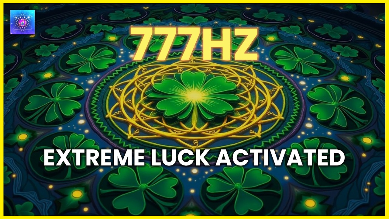 EXTREME LUCK ACTIVATED ✨ 777 Hz Frequency for Wealth, Success