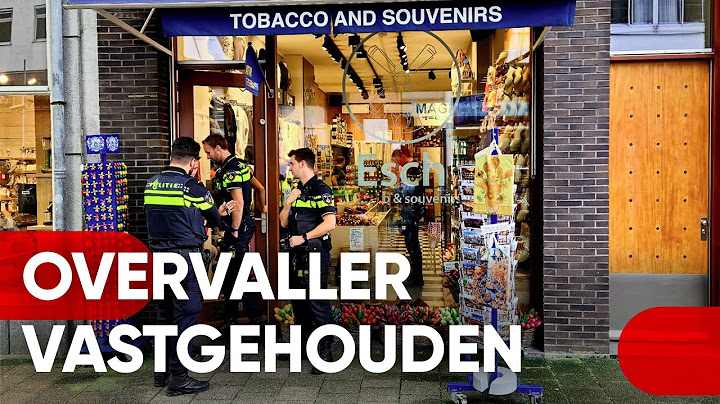 Omstanders overmeesteren overvaller tabakszaak (13-09-2024, Amsterdam)