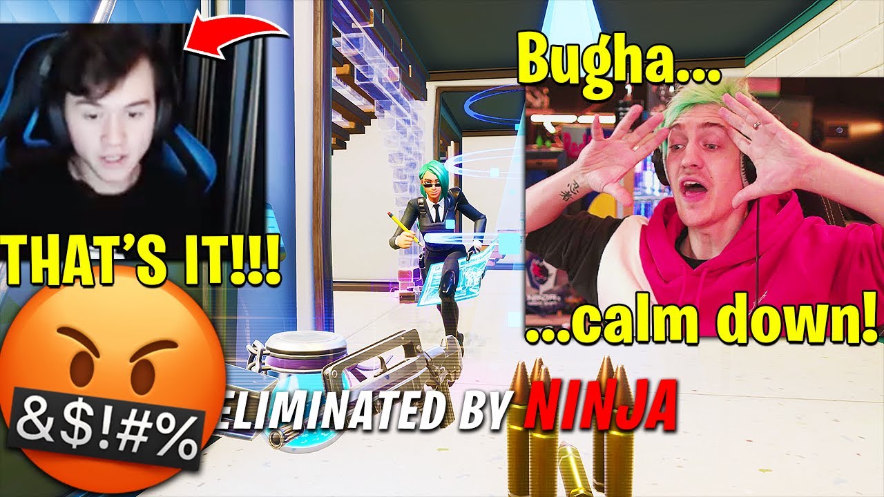 BUGHA *MENTAL BREAKDOWN* during NINJA TOURNAMENT then SCOPED vs CLIX happens! (Fortnite)
