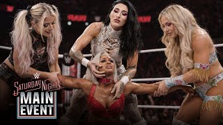 Rhea Ripley, Charlotte & Alexa vs Jade Cargill, Michin & B-Fab | Saturday Night's Main Event 2026