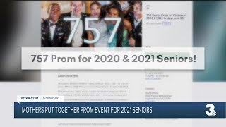 Mothers put together prom event for 2021 seniors