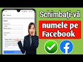 Cum să-ți schimbi numele pe Facebook (2025) | Schimbarea numelui Facebook