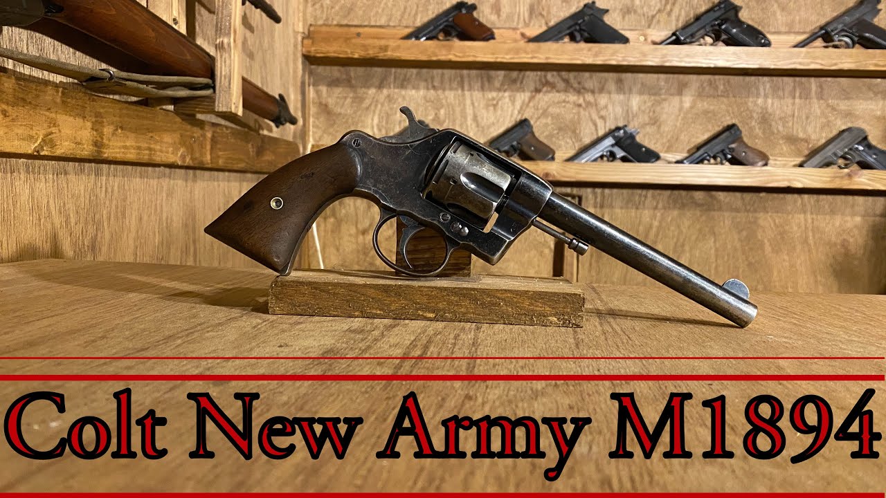 Colt New Army M1894 (.38 LC) History & Shooting Demo