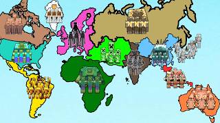 Last Living Mutant Army Country Rules the World (Domination Mode) | Minecraft Mob Battle screenshot 4