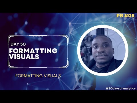Day 50 - 90 days of Analytics : Formatting in Power BI