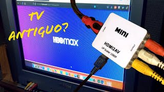 Convierte HDMI a AV (audio y video)