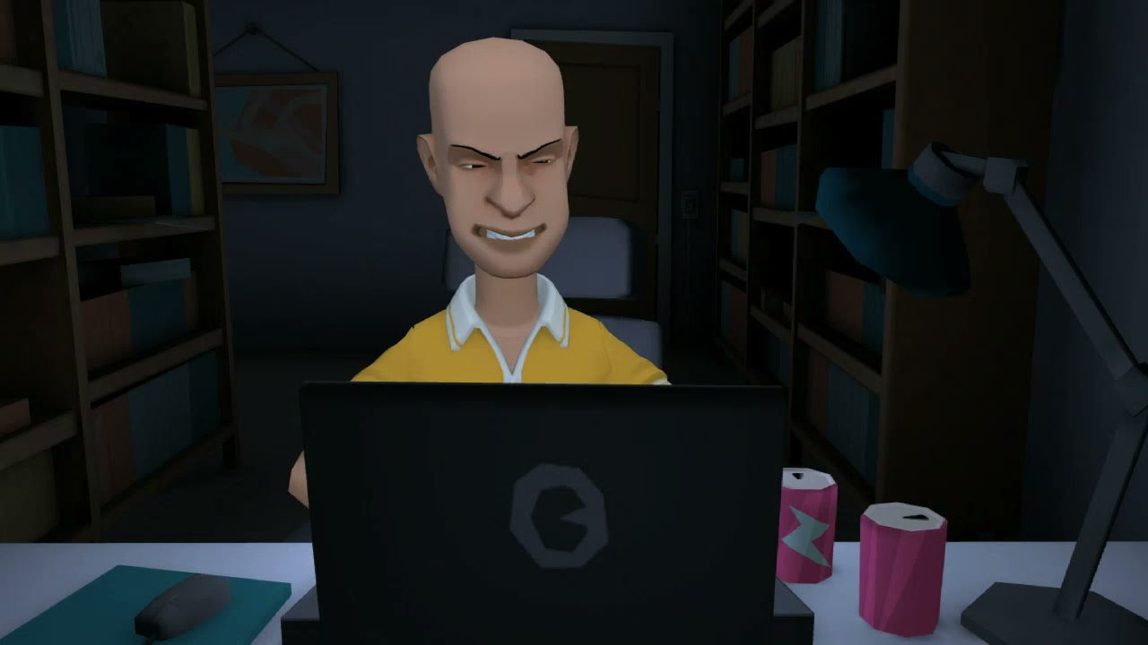 Caillou agarra un error de Barney, y es castigado 