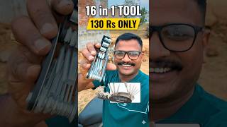 కేవలం 130 రూపాయలకే 16 in 1 టూల్ కిట్! 😱 Useful Multi-tool #tools #16in1toolkit #mytoolkit