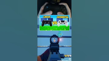 Which is Better? Linear Vs Exponential Controller Settings on Fortnite 🎮