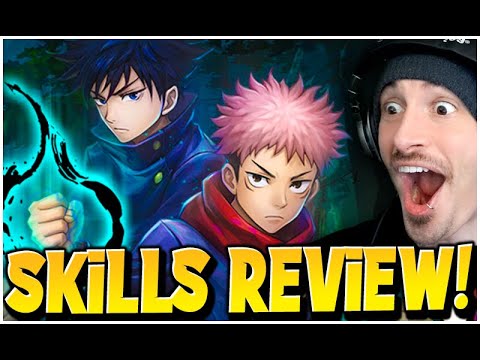 Skill Issue Jutsu JUJUTSU KAISEN IS HERE!!! - SKILLS REVIEW! - YouTube