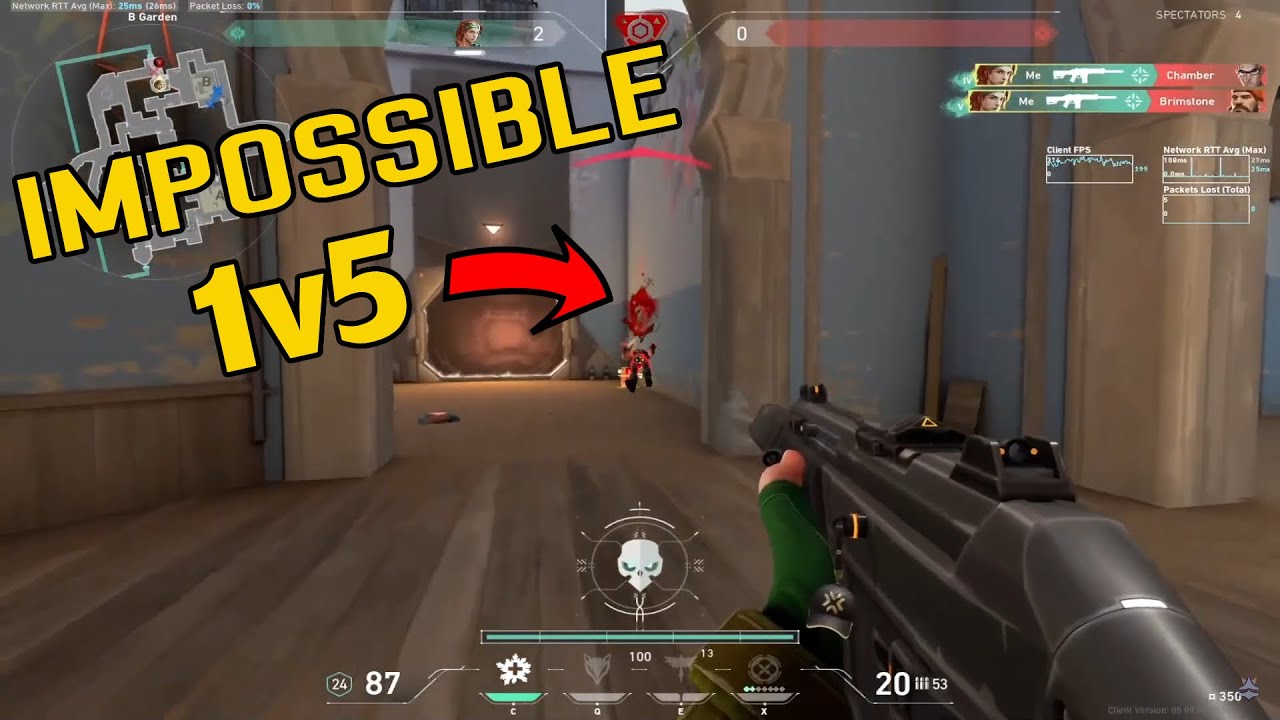 IMPOSSIBLE 1v5 ACE CLUTCH IN VALORANT - YouTube