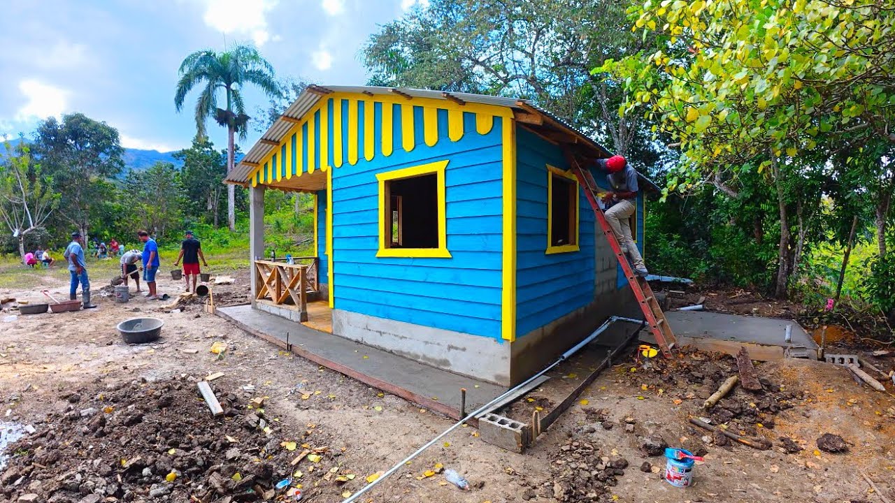 Estamos A Punto De Terminar La Casa De Doña Maritza Ya Tienes Electricidad 