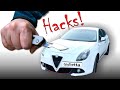 Alfa Giulietta - 6 Hacks in 6 minutes!