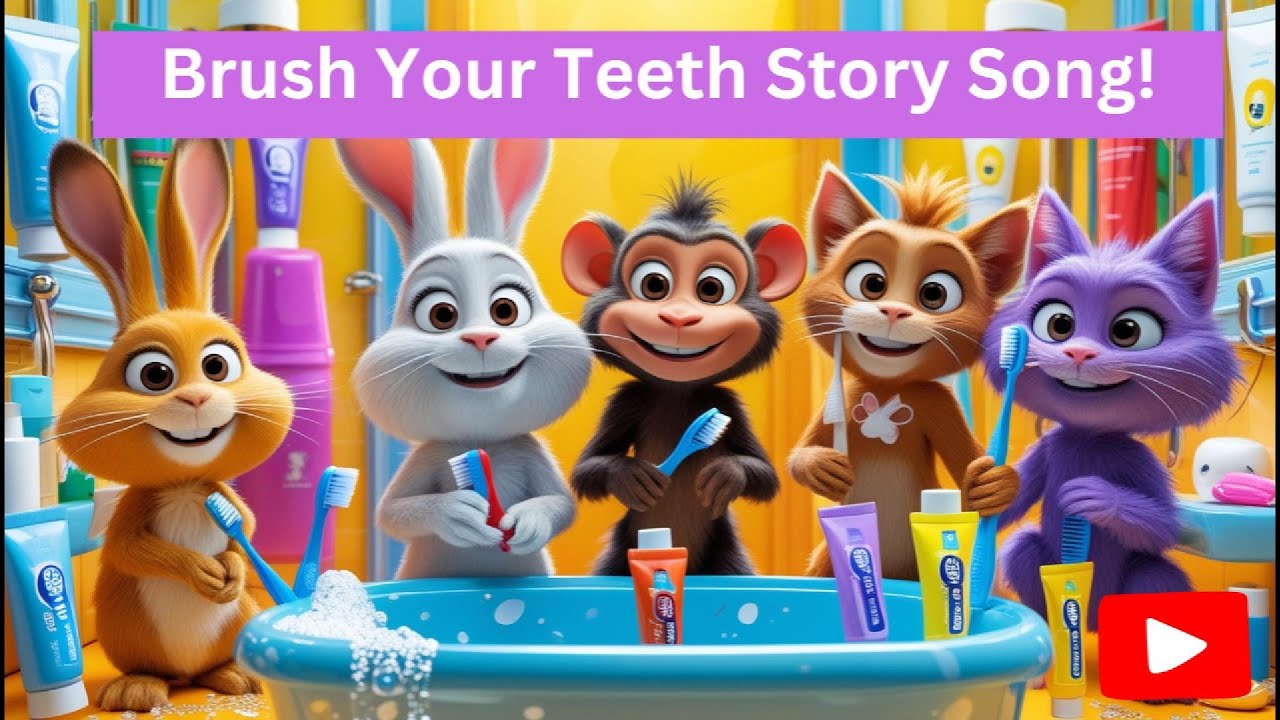 Learn to Brush Your Teeth with This Fun Story Song! | Kids Dental ...