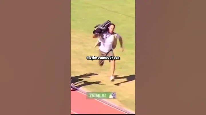 Camera Man Beats Olympic Runners in a 10k Race!!! #shorts - DayDayNews
