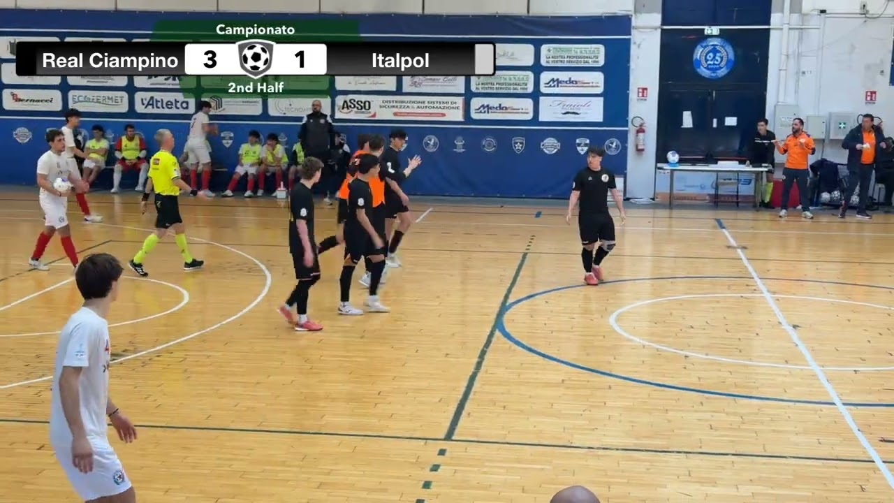 U19 Nazionale | Real Ciampino 🆚 Italpol 4-3 | Highlights 🎥