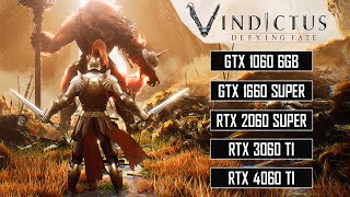 Vindictus Defying Fate Playtest - GTX 1060 - GTX 1660S - RTX 2060S - RTX 3060 Ti - RTX 4060 Ti