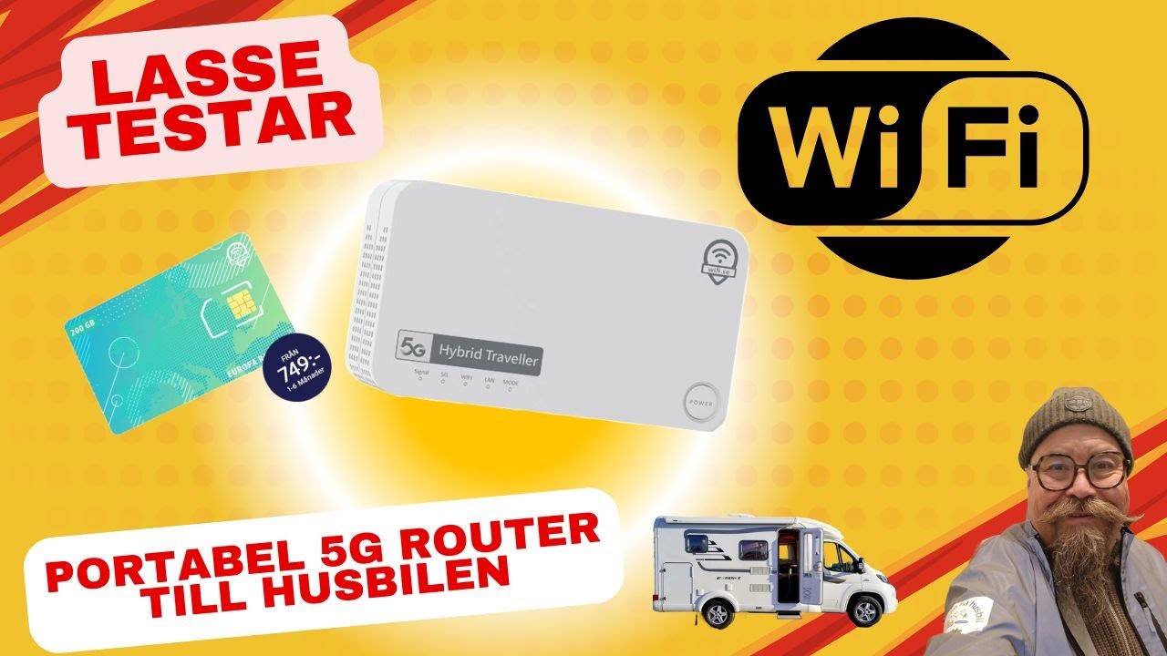 Supersnabbt Wifi i husbilen. En första test.