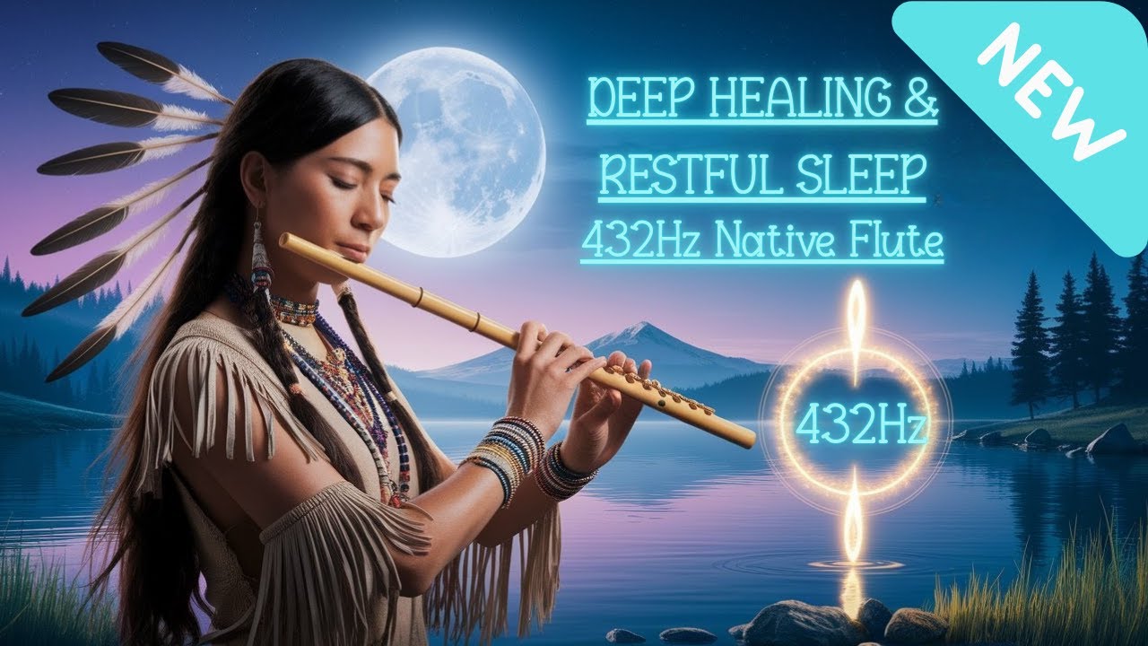 Deep Healing & Restful Sleep | 432Hz Native Flute Music for Relaxation ...