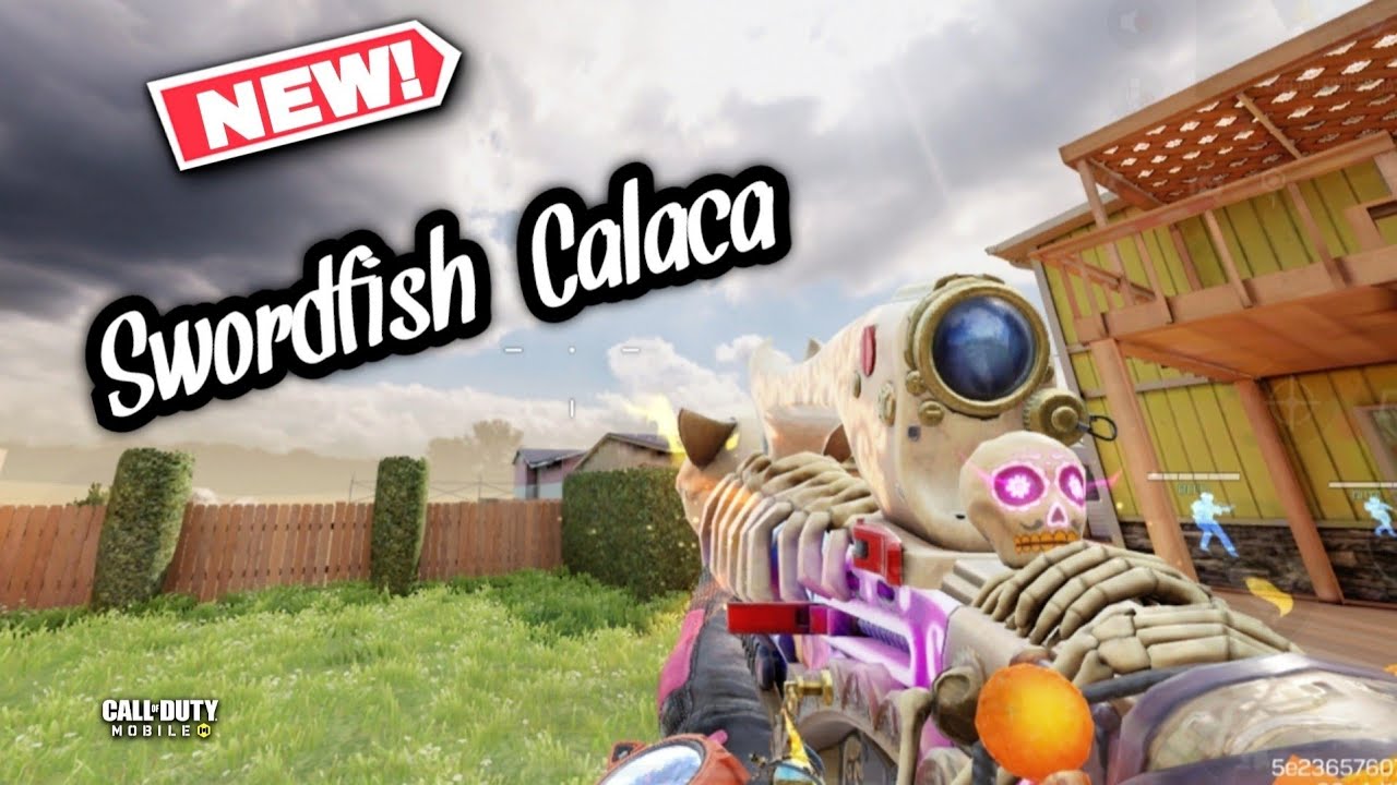 New *Swordfish Calaca* Legendary gun gameplay Cod Mobile - YouTube