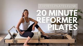 Full Body Reformer Pilates Workout | 20 Minutes