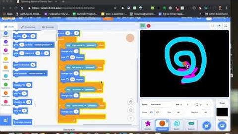 Scratch 3.0 Spinning Spiral of Sanity Tutorial
