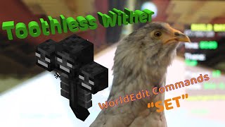 Minecraft Worldedit Commands Vid Series - Set