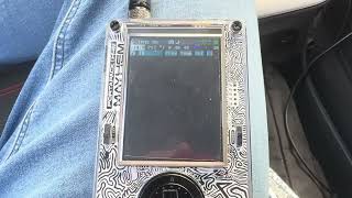 HackRF One with Portapack using the TMPS App. Tire Pressure Monitoring System.
