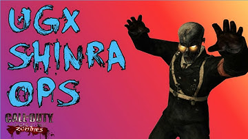 UGX SHINRA OPS ✰ CALL OF DUTY WORLD AT WAR CUSTOM ZOMBIES MAP ✰ WAW ZOMBIES IN 2020