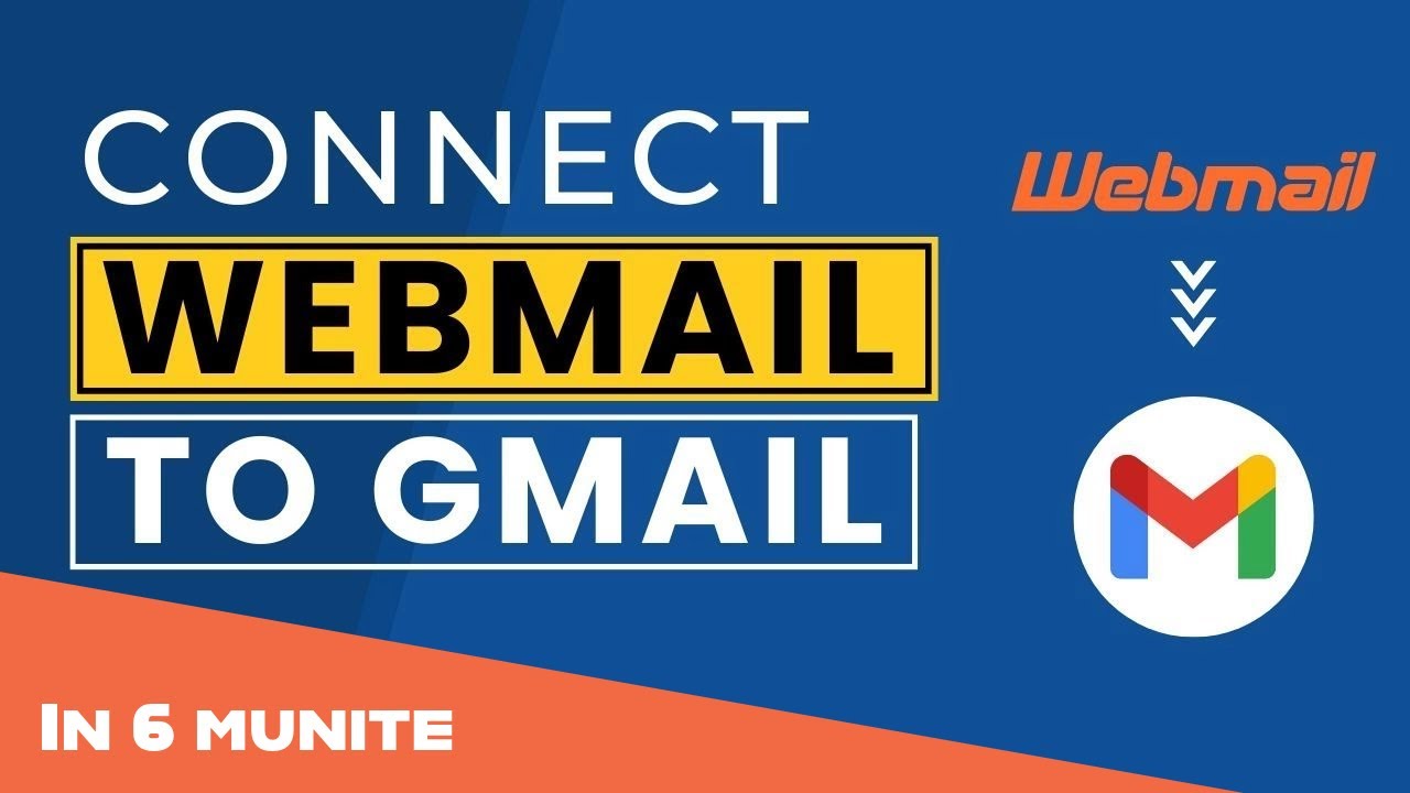 How To Connect Webmail To Gmail 2025 | Add Webmail To Gmail | Configure ...