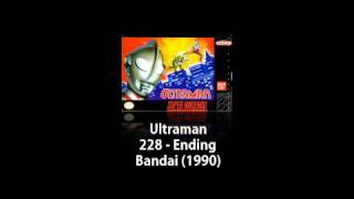 SNES - Ultraman - 228 - Ending