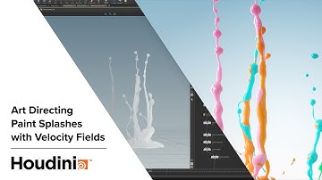 Houdini Paint Splash Tutorial