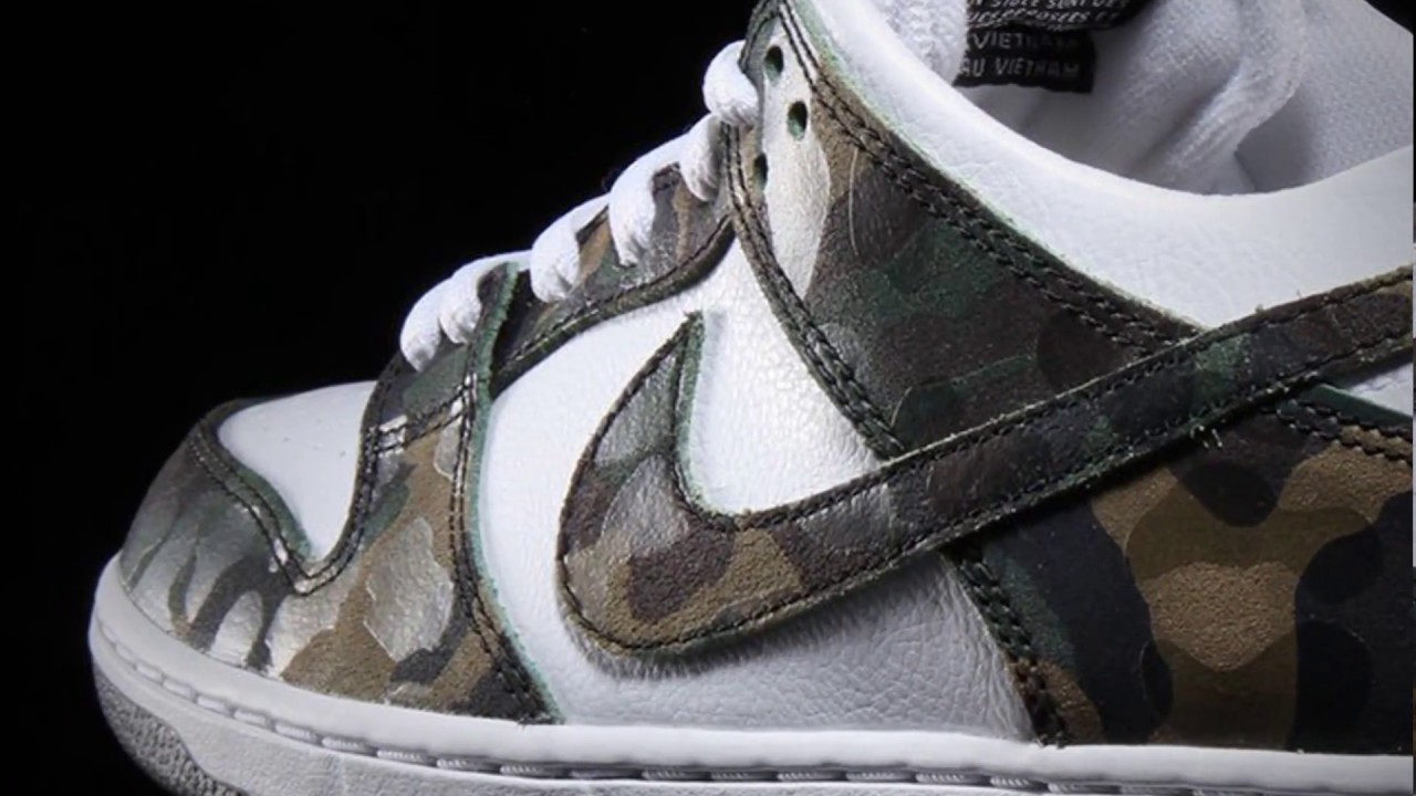 NIKE SB DUNK LOW PRO (CAMO)