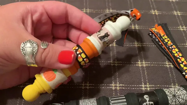 HOW TO MAKE A HALLOWEEN WASHI WAND| CHEAP AND EASY...