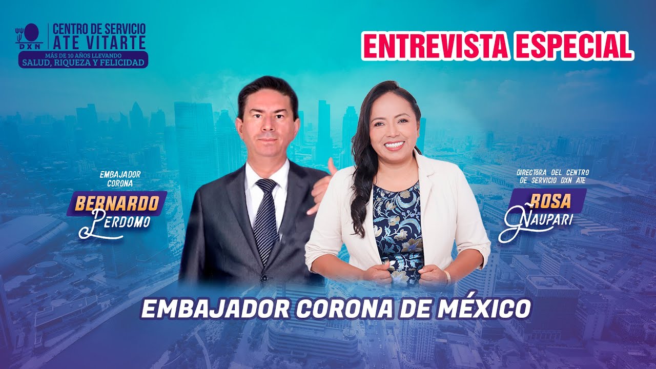 Entrevista al Embajador Corona de México - Bernardo Perdomo 