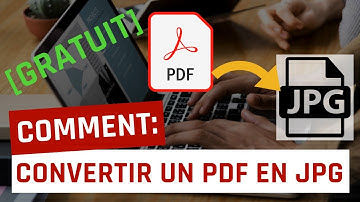 Comment convertir un PDF en JPG