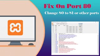 How to change port 80 to 81 or other port in XAMPP