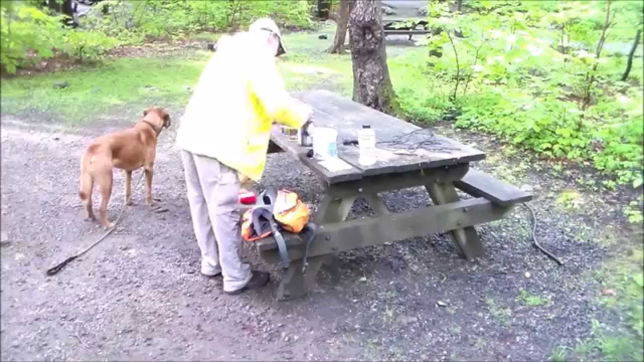 Jeb's  first over nighter.