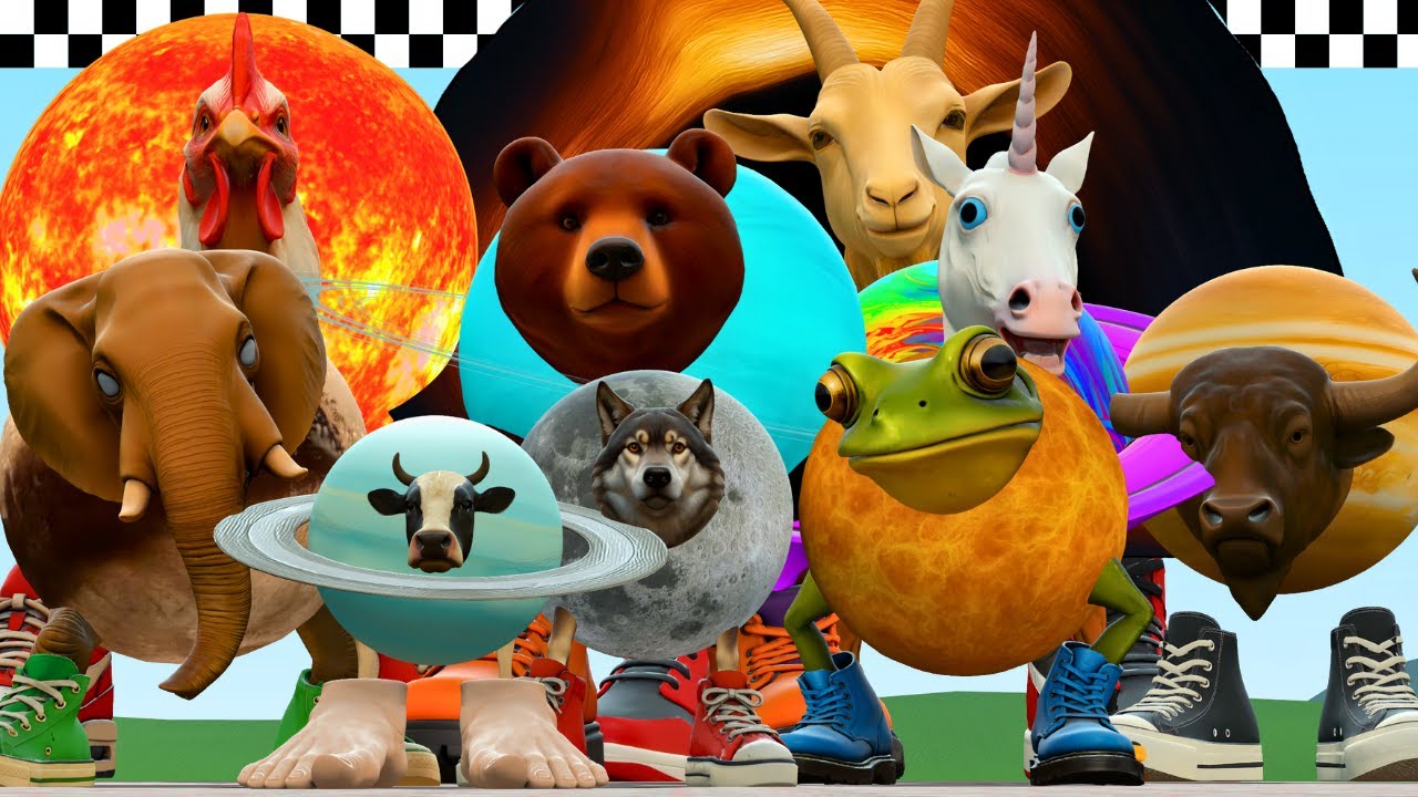 Who Is The Fastest Among All New La Vaca Planet Woke Up Animal Brainrot In Garry's Mod?