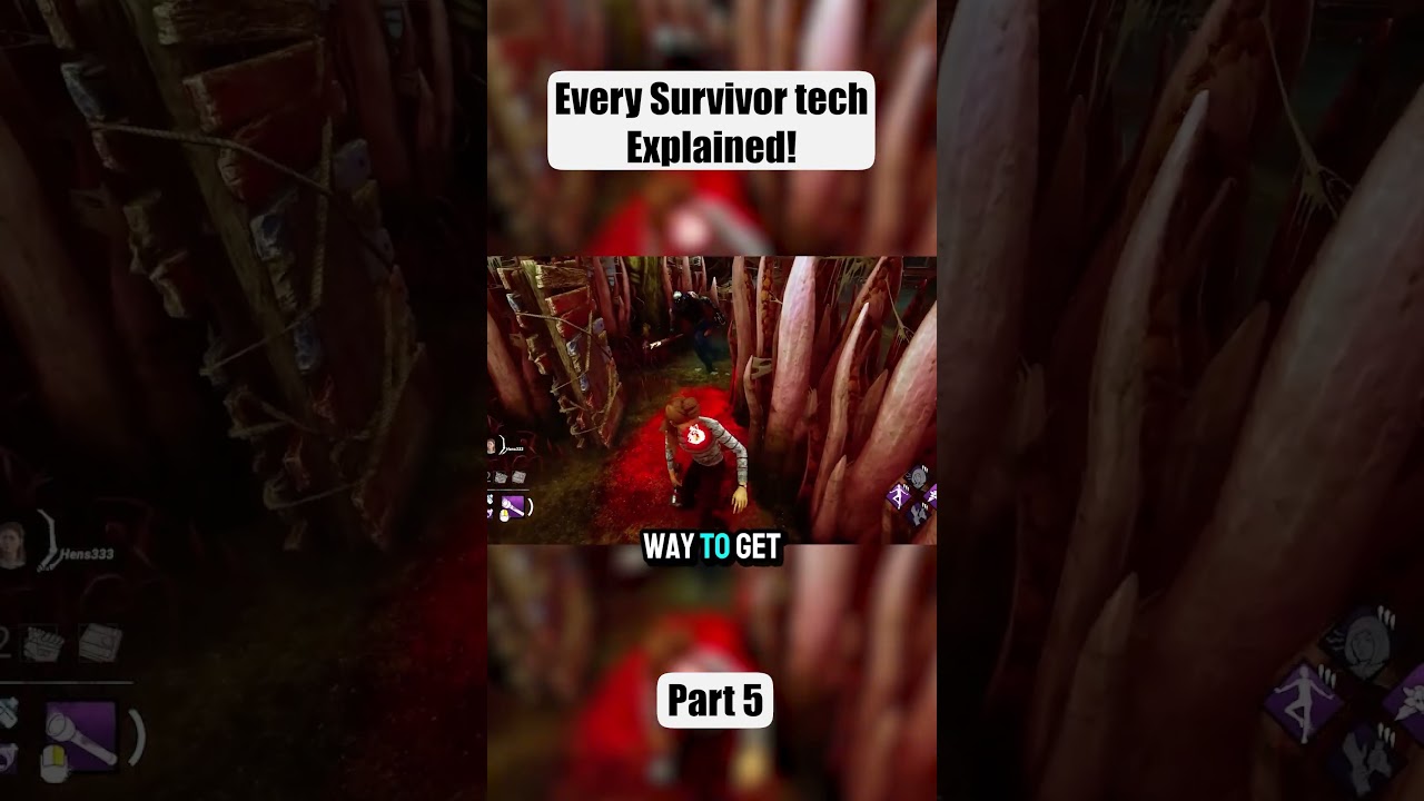 Every Survivor Tech Explained! P5 #dbd #deadbydaylight #gaming #dbdclips