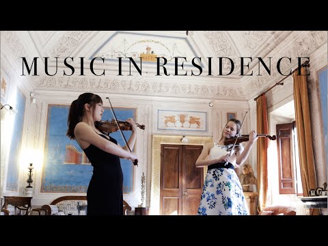 Aubree Oliverson - SongHa Choi - Paganini Caprices No. 1, No. 13 - Music in Residence, Guarcino