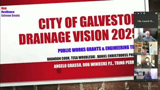 City of Galveston Grants Bond IDC Drainage Capital Improvement Program-CIP Drainage Vision Plan 2025