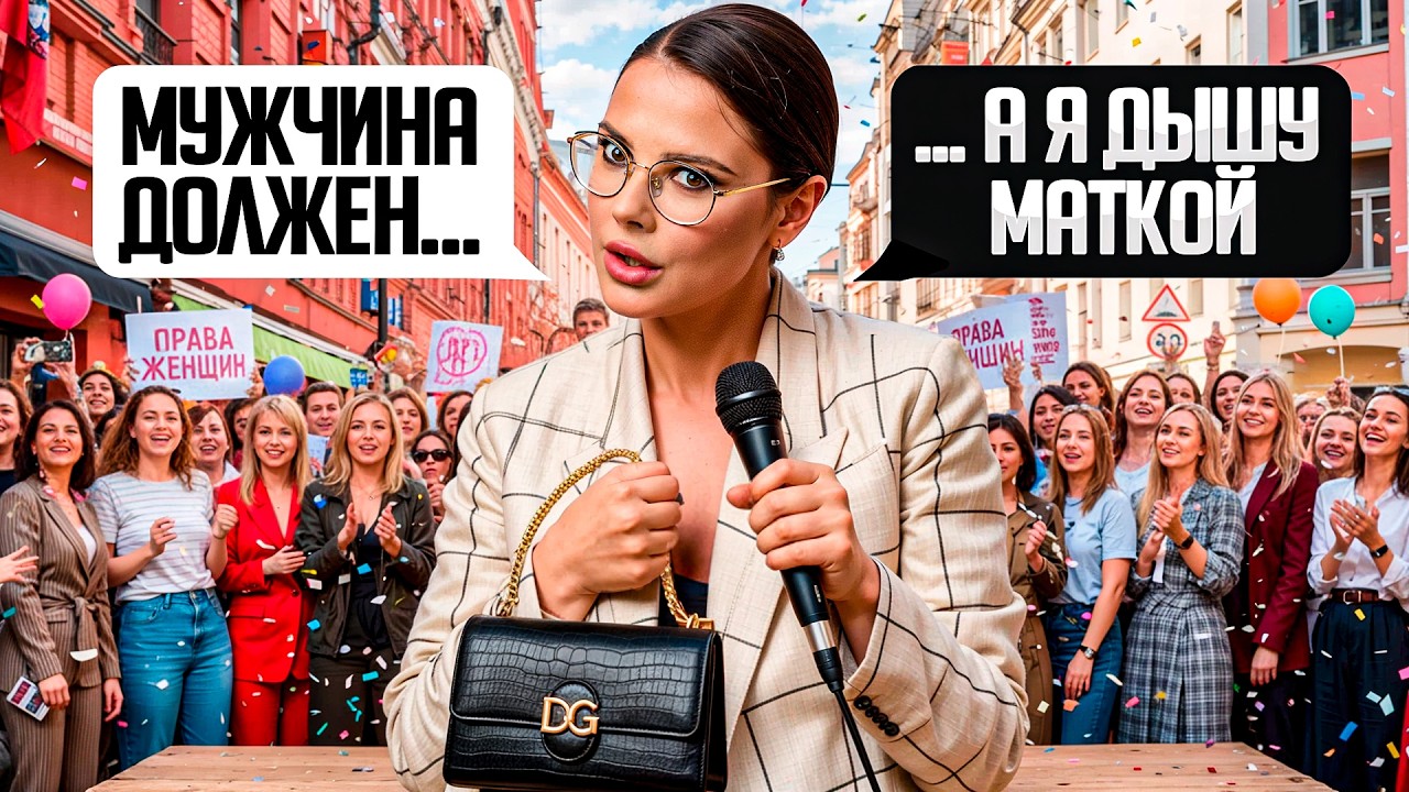 Равноправие по-женски – нам больше прав, мужчинам больше обязанностей!